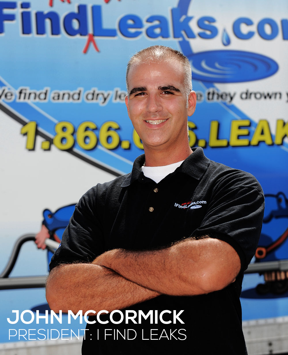 John McCormick President of I FInd Leaks