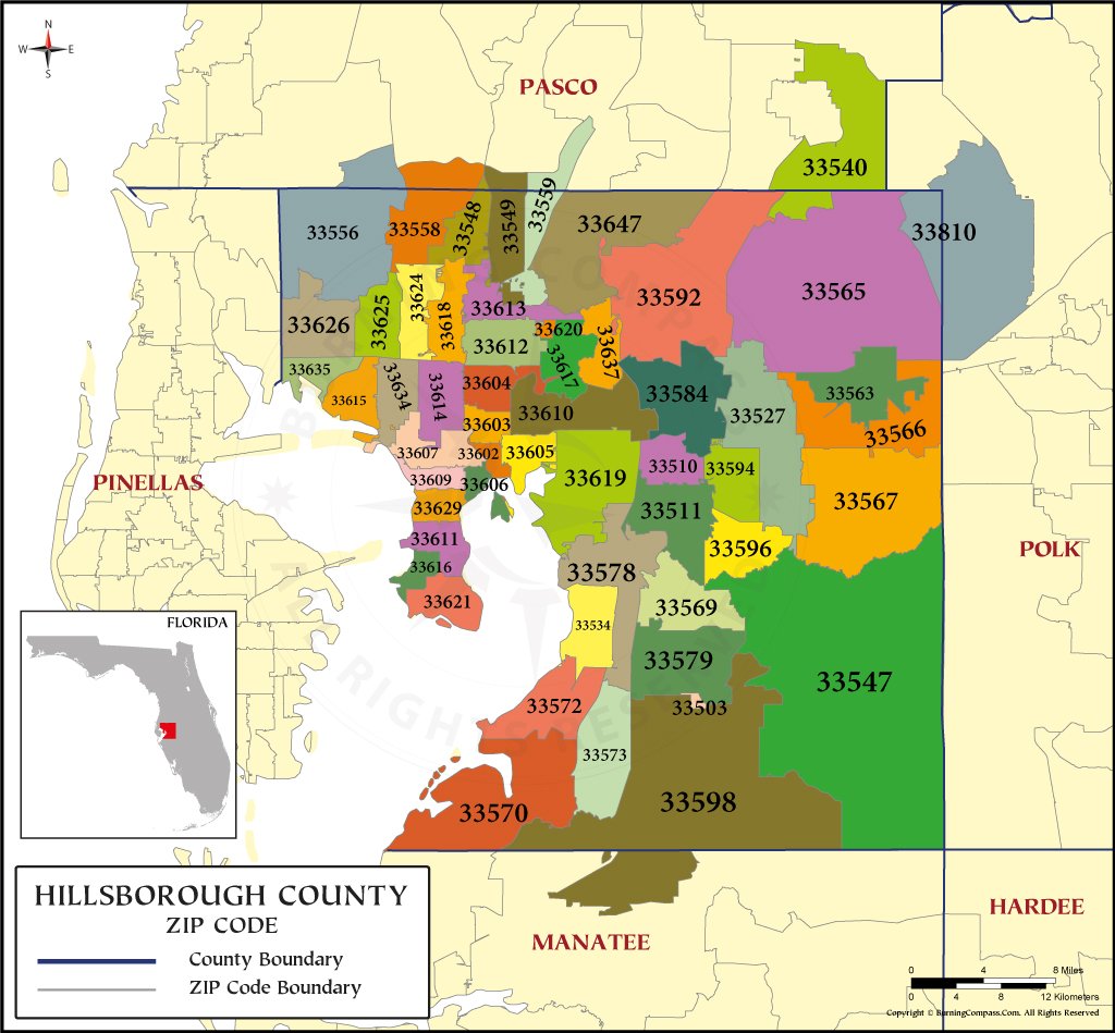 hillsborough county zip codes