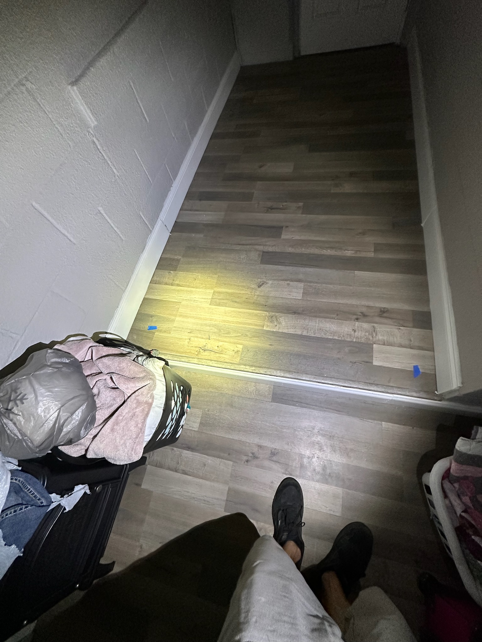 Closet in Clearwater home affected by hidden water leak.