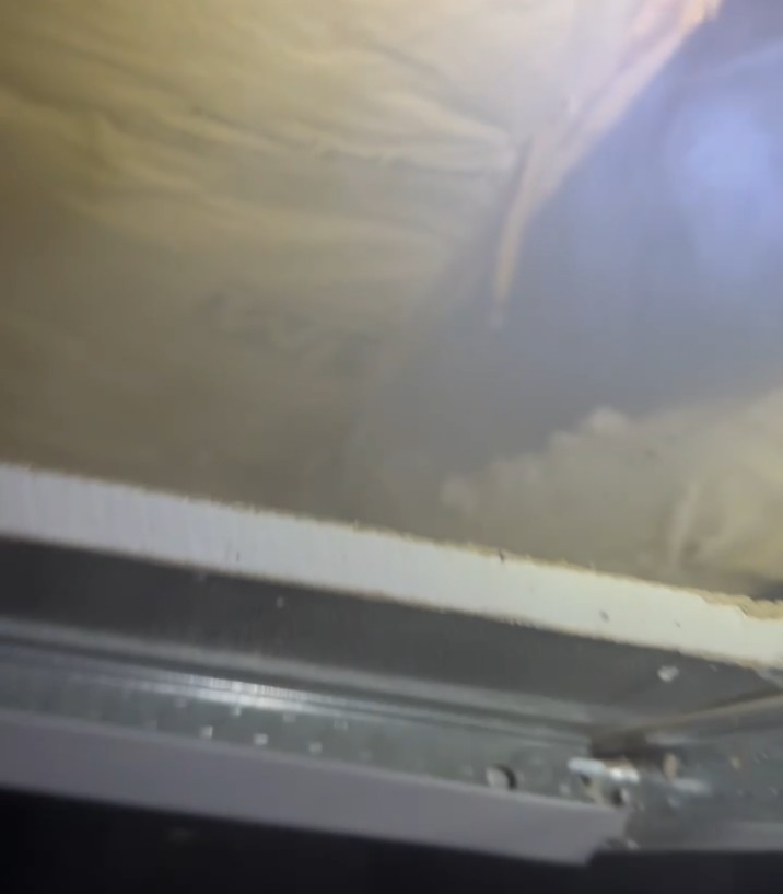 Smoke test in drop ceiling