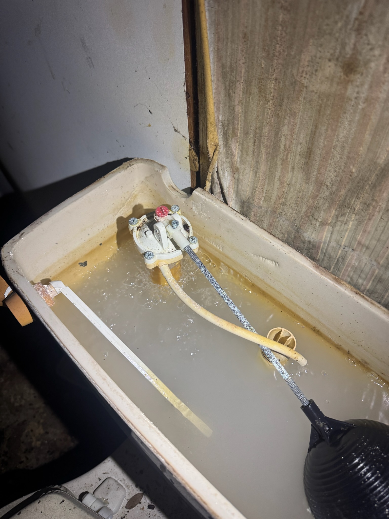 Running toilet discovered