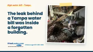 The leak behind a Tampa water bill was inside a forgotten building.